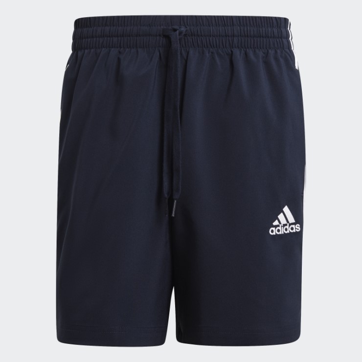 Adidas Aeroready Essentials Chelsea 3-stripes Shorts Blanco Elegante