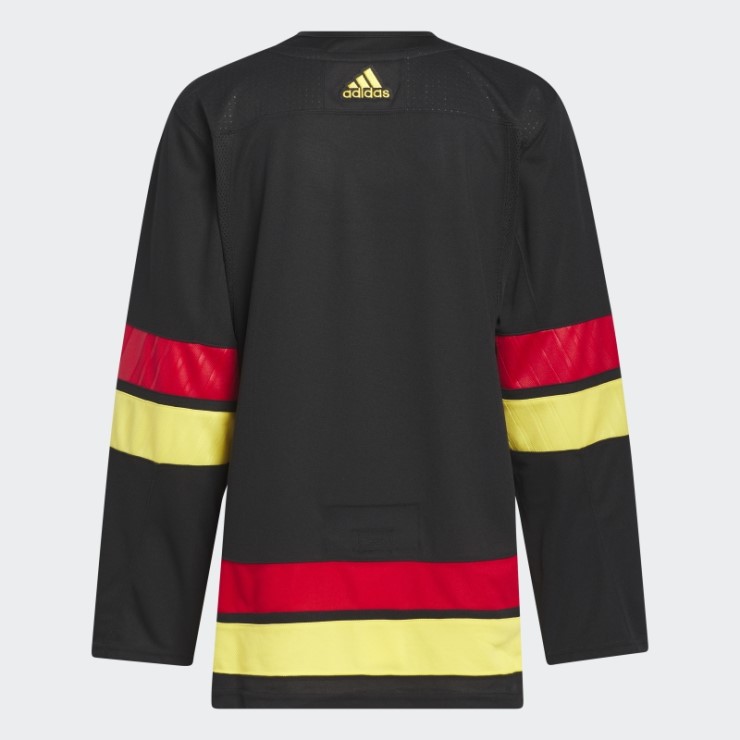 Camiseta Negra Canucks Tercera Autentica Adidas