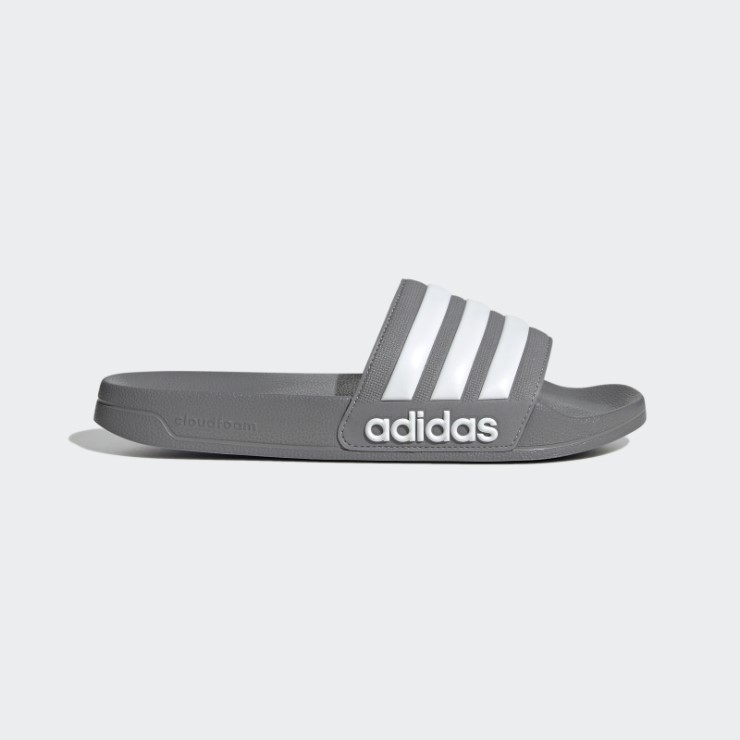 Chanclas De Ducha Adidas Adilette Grises