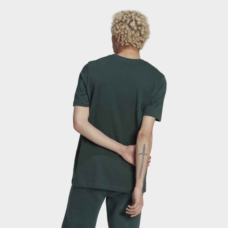 Camiseta Verde Mineral Adicolor Essentials Trefoil Adidas
