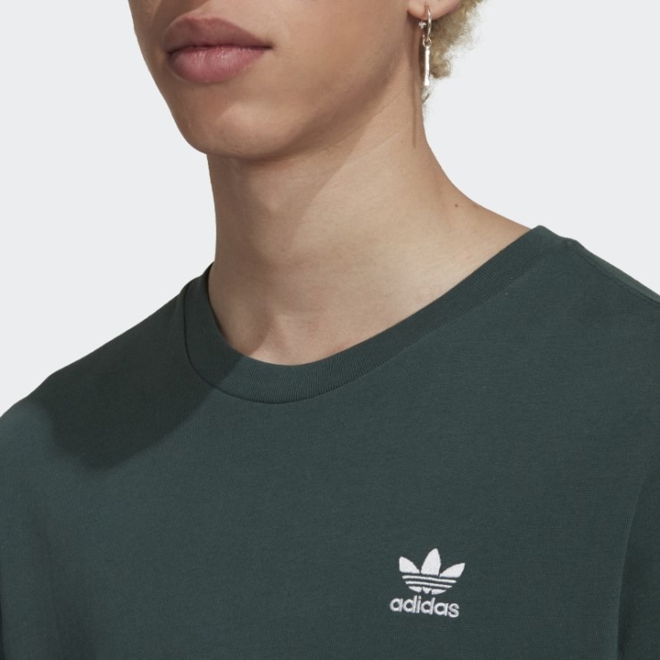 Camiseta Verde Mineral Adicolor Essentials Trefoil Adidas