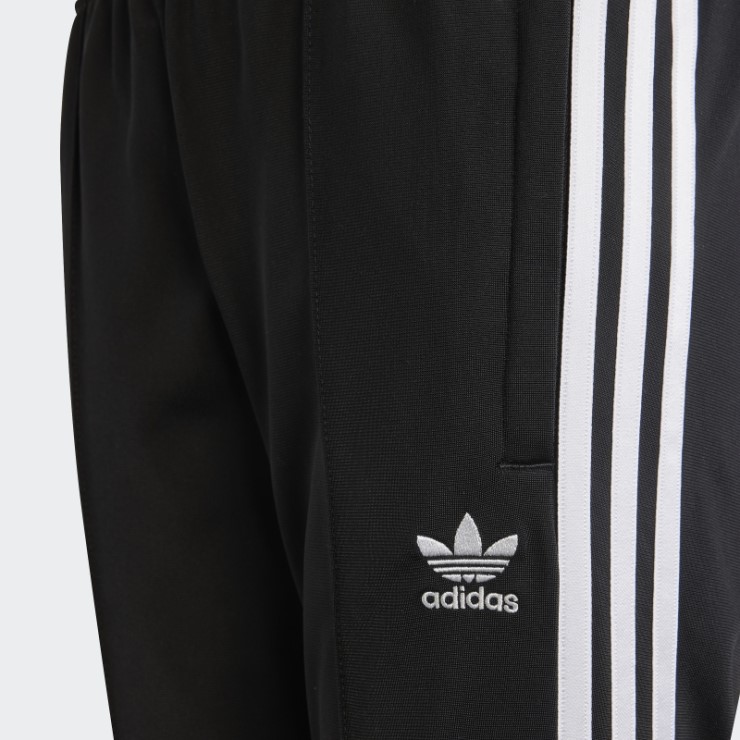 Pantalón Acampanado 3 Rayas Negro Adidas