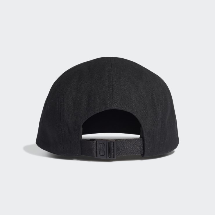 Adidas Gorra Negra De Cinco Paneles Adicolor