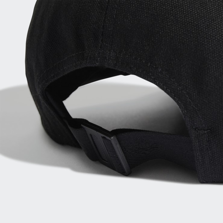 Adidas Gorra Negra De Cinco Paneles Adicolor