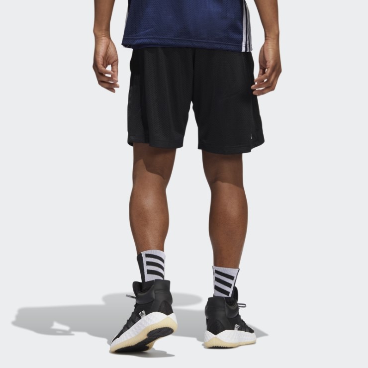 Pantalones Cortos Negros Adidas World Wide Hoops (género Neutral)