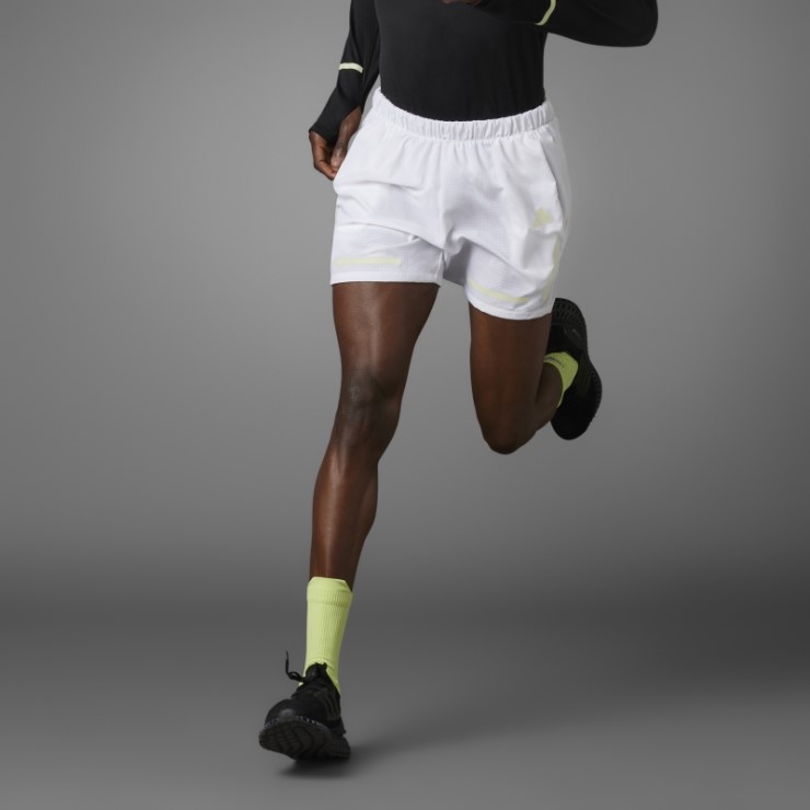 Pantalón Corto Adidas X-city Reflect At Night Blanco