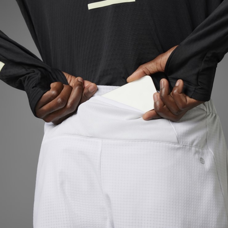 Pantalón Corto Adidas X-city Reflect At Night Blanco