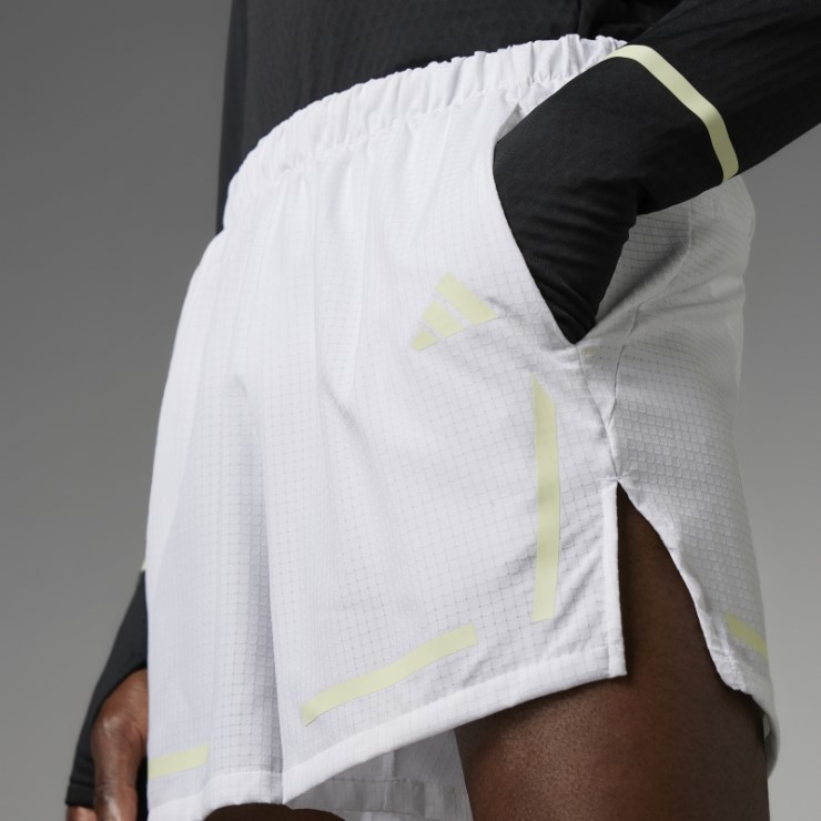 Pantalón Corto Adidas X-city Reflect At Night Blanco