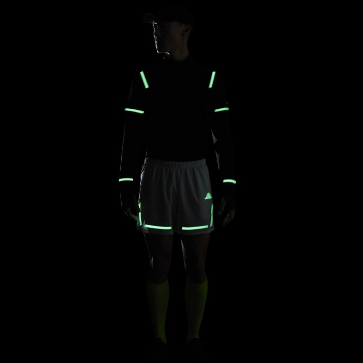 Pantalón Corto Adidas X-city Reflect At Night Blanco