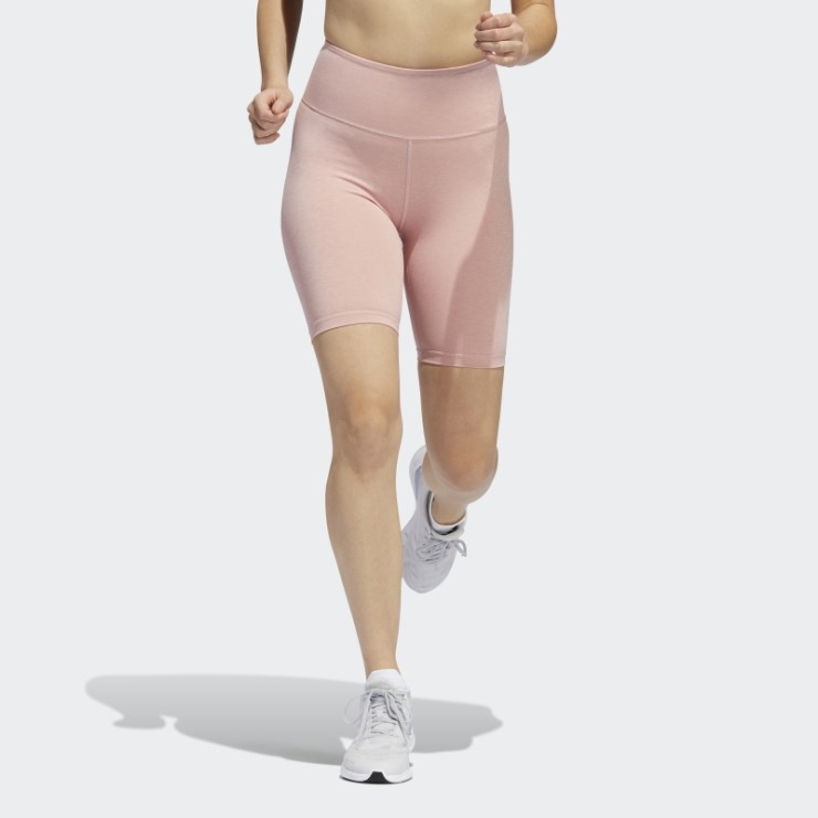 Mallas Cortas Adidas Training Bike Optime Malva Mel