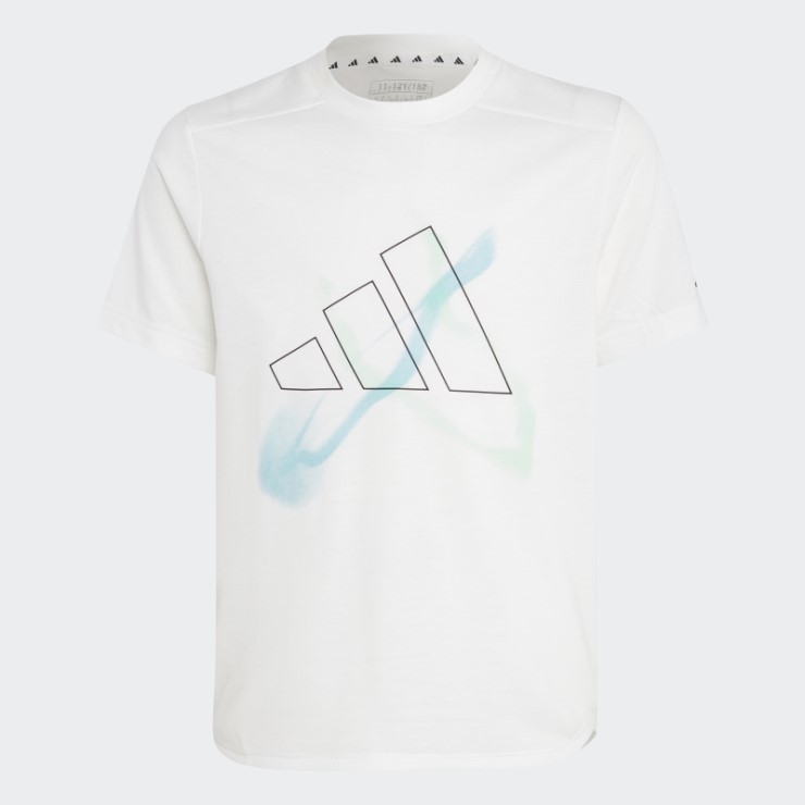 Camiseta Gráfica Aeroready Blanca Adidas