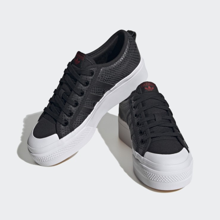 Adidas Nizza Plataforma Zapatos Gris