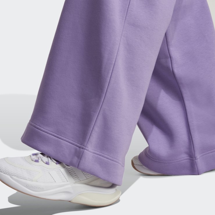 All Szn X Logomania Joggers Anchos Adidas Violeta