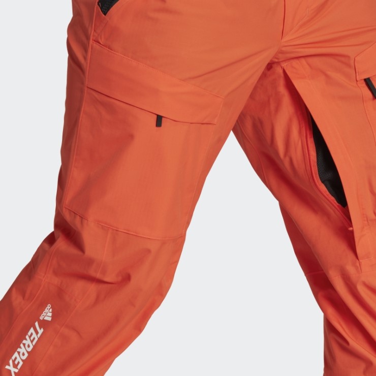 Pantalones De Dos Capas Resort Shell Adidas Naranja