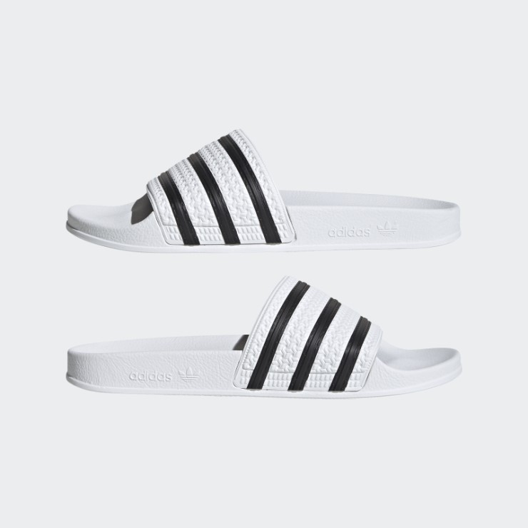 Chanclas Adidas Adilette Blanco/negro