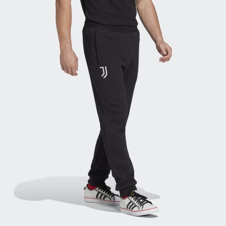 Pantalón De Chándal Juventus Essentials Trefoil Adidas Negro