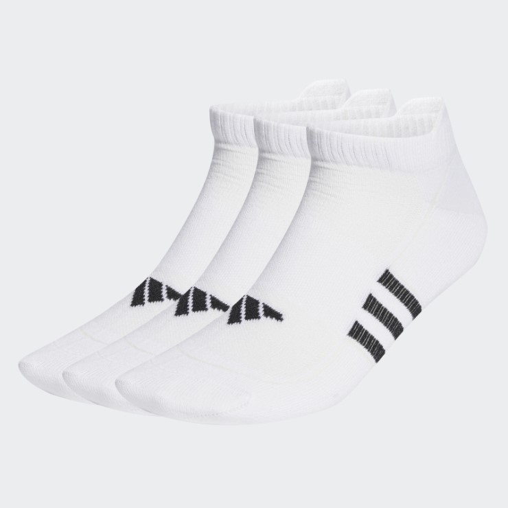 Calcetines Adidas Performance Light Bajos Blancos 3 Pares