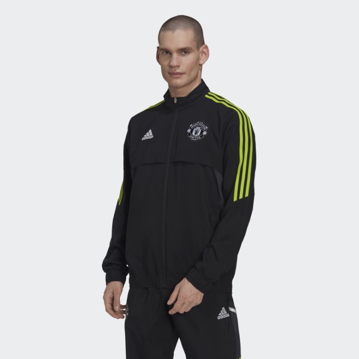 Sudadera Adidas Manchester United Condivo 22 Negro