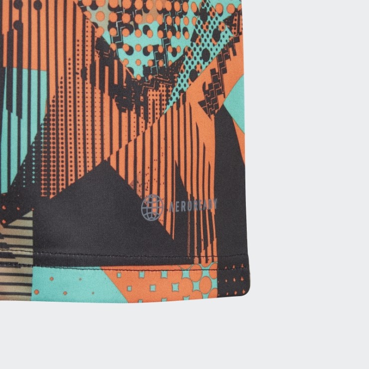 Camiseta De Entrenamiento Con Gráfico De Messi Adidas Negra