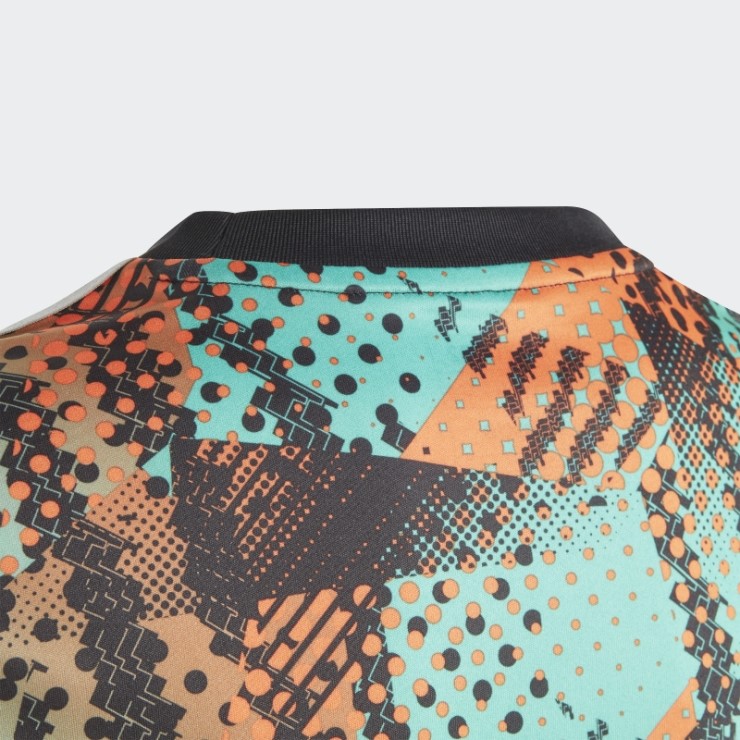 Camiseta De Entrenamiento Con Gráfico De Messi Adidas Negra