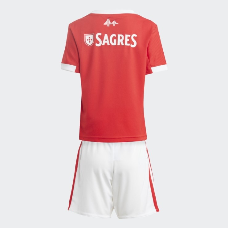 Mini Kit Benfica 22/23 Primera Equipación Adidas Benfica Rojo