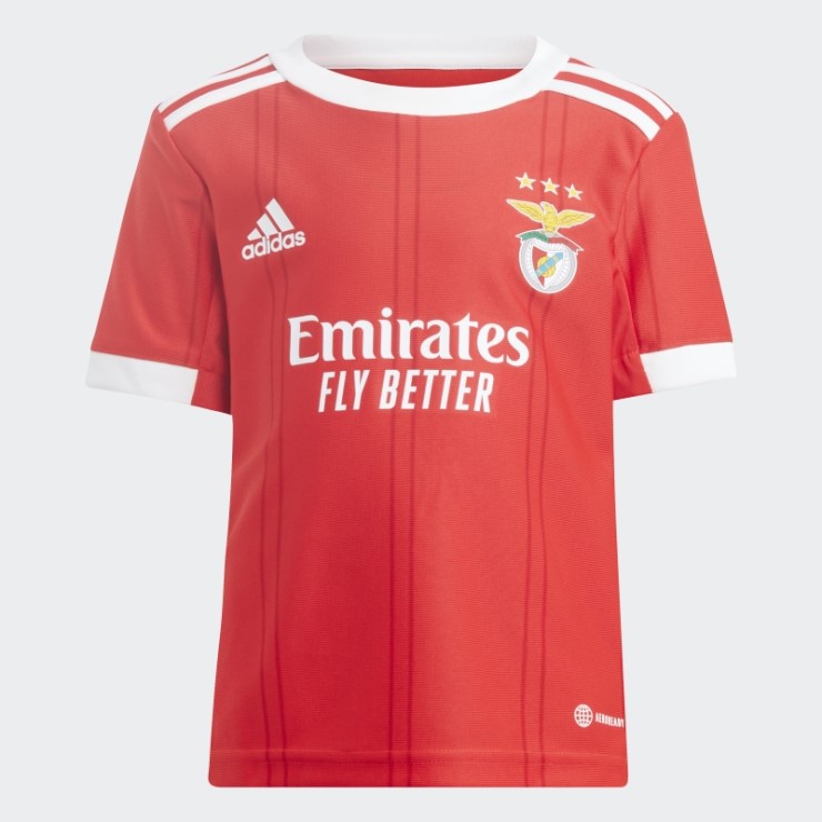 Mini Kit Benfica 22/23 Primera Equipación Adidas Benfica Rojo