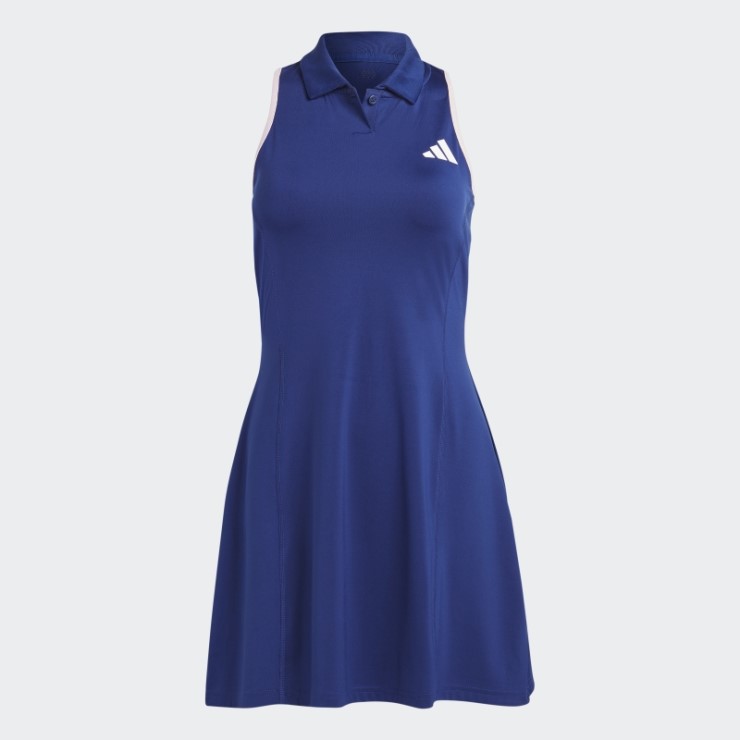 Vestido De Tenis Clubhouse Premium Clásico Adidas Victoria Azul