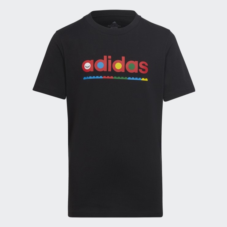 Camiseta Gráfica Adidas X Lego Negra Caliente