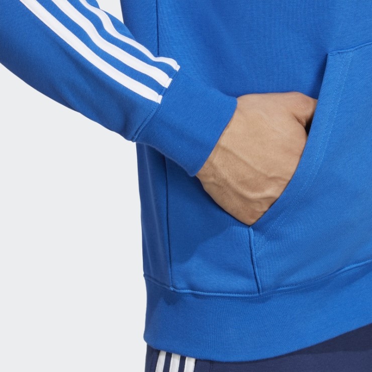 Sudadera Con Cremallera Completa Azul Adidas Italy
