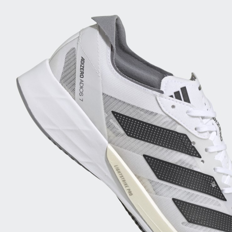 Blanco Adizero Adios 7 Zapatos Adidas