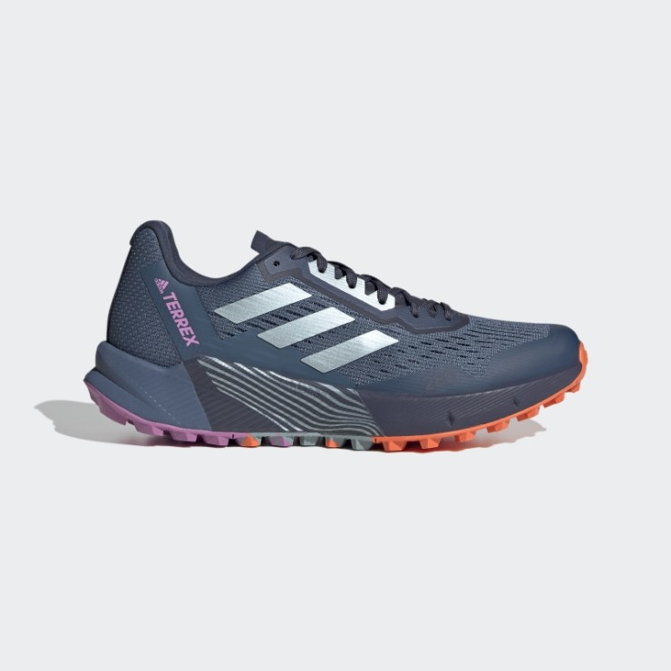 Adidas Terrex Agravic Flow 2 Zapatillas De Trail Running Gris Met