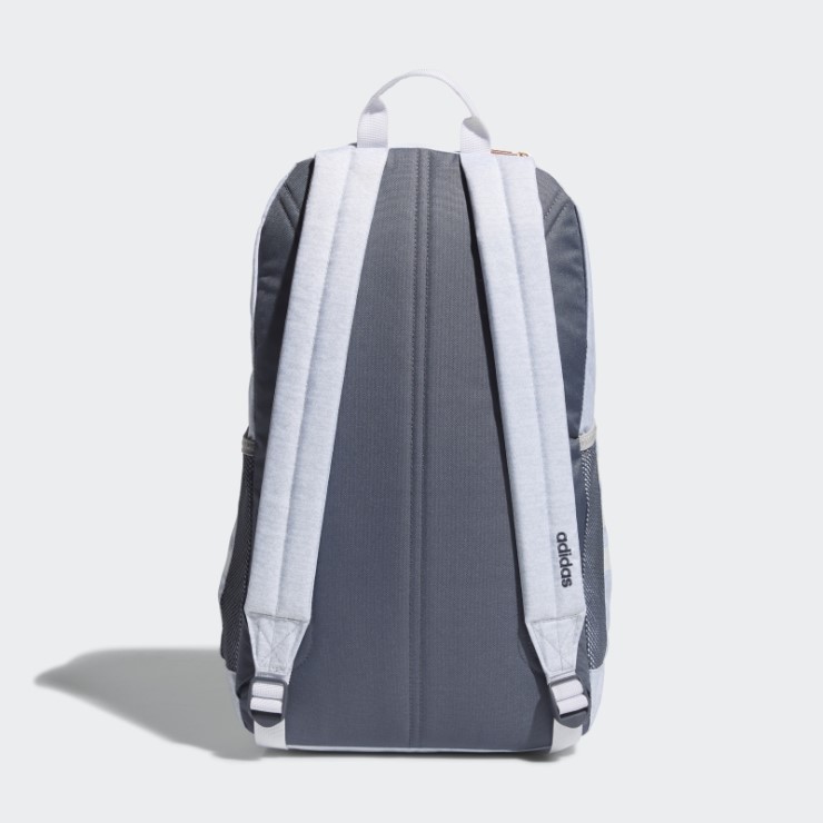 Mochila Gris Claro Clasica 3 Rayas Adidas