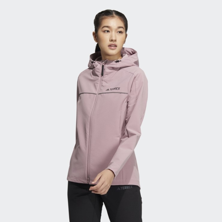 Chaqueta Softshell Utilitas Malva Adidas