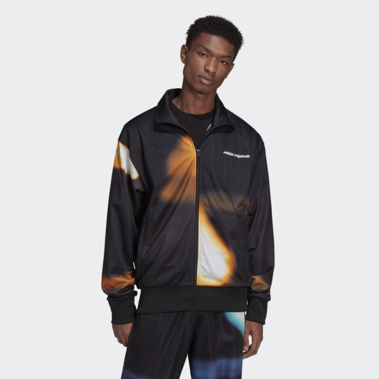 Sudadera Negra Con Gráficos Y2k Adidas