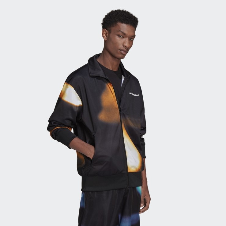 Sudadera Negra Con Gráficos Y2k Adidas