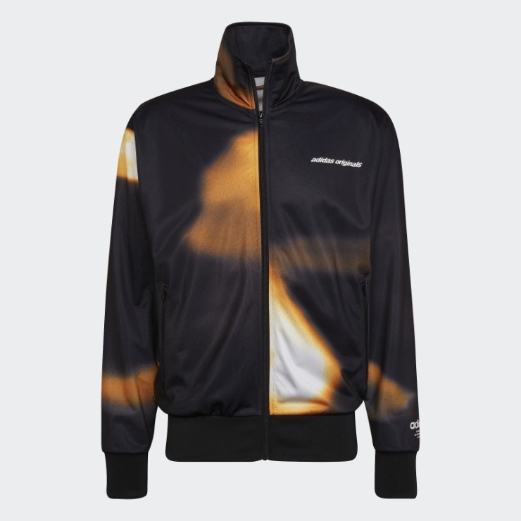 Sudadera Negra Con Gráficos Y2k Adidas
