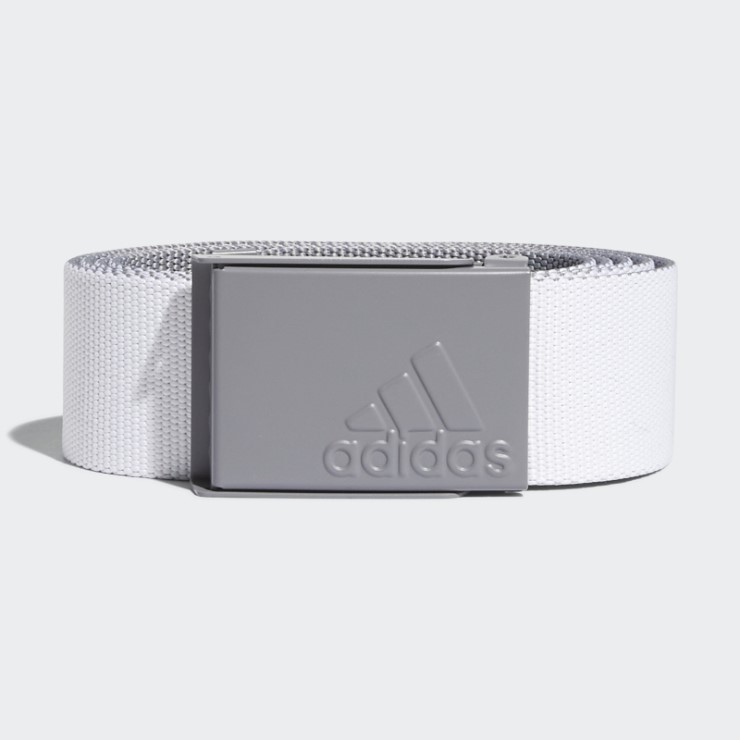 Adidas Golf Cinturón Tejido Reversible Gris