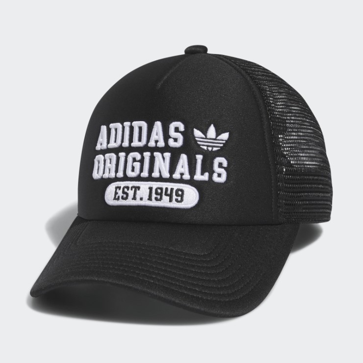 Gorra New Prep Trucker Niños Negro Adidas