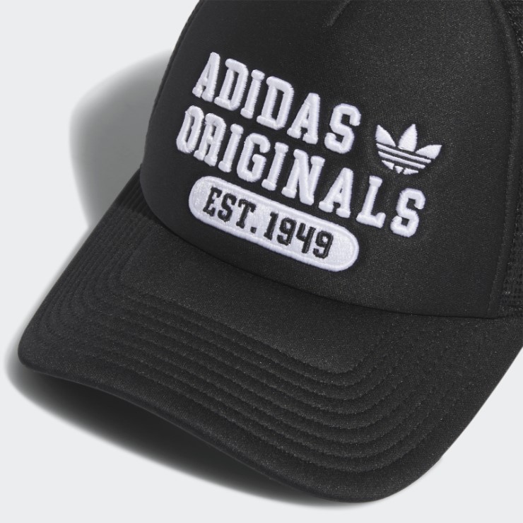 Gorra New Prep Trucker Niños Negro Adidas