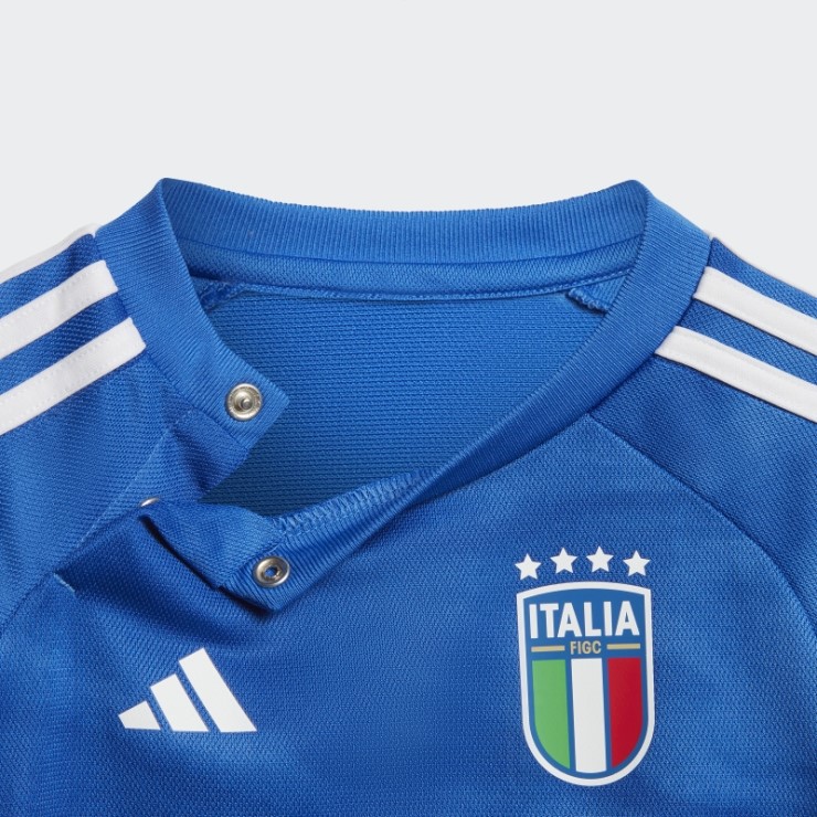 Kit Adidas Italia 23 Primera Equipacion Bebe Azul