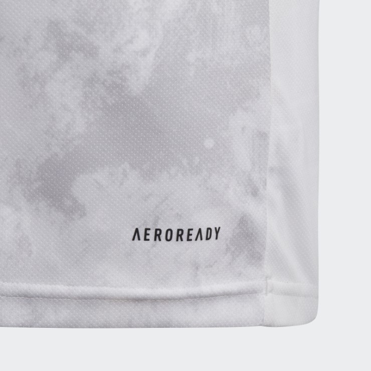 Mini Equipacion Adidas España Segunda Equipacion Blanca