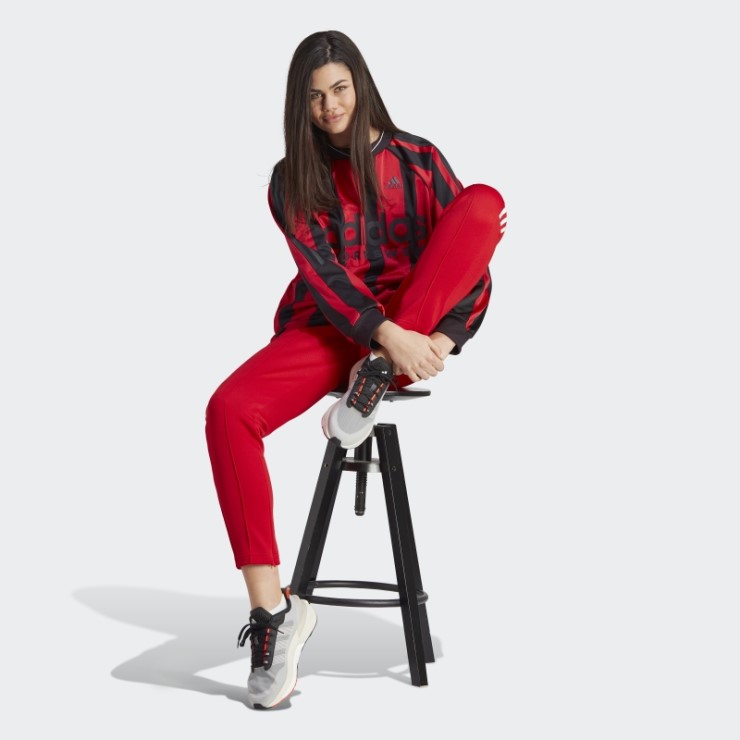 Adidas Jersey Manga Larga Jacquard Negro