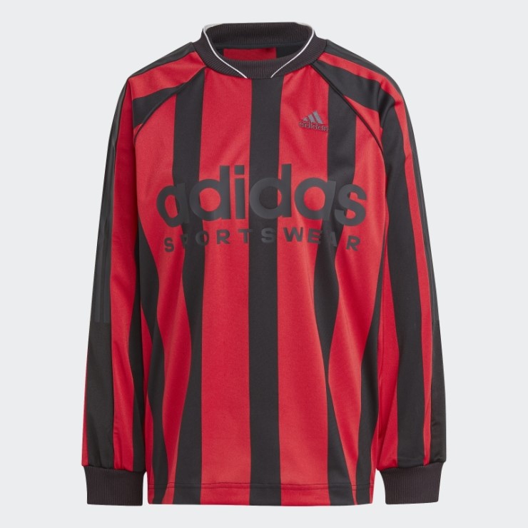 Adidas Jersey Manga Larga Jacquard Negro