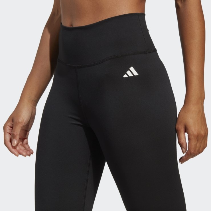 Leggings Negros De Cintura Alta 7/8 Essentials De Entrenamiento De Adidas