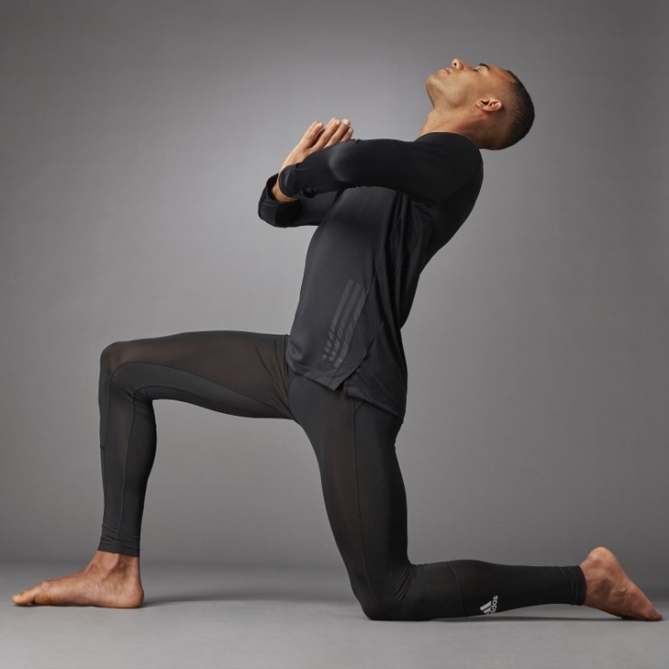 Mallas Largas Adidas Techfit Negras