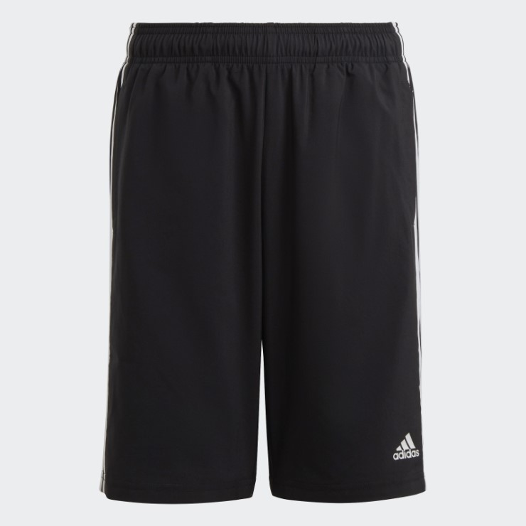 Caliente Adidas Essentials 3-stripes Woven Shorts Blanco