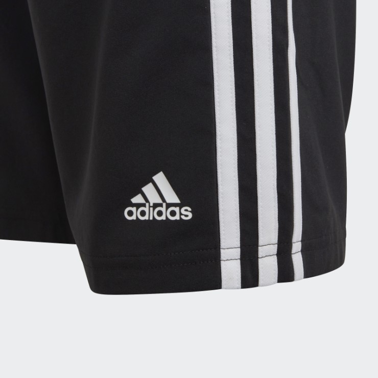Caliente Adidas Essentials 3-stripes Woven Shorts Blanco