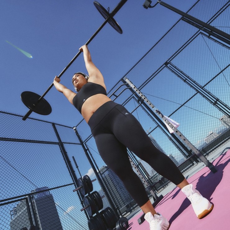 Leggings Adidas Optime Training Luxe 7/8 Negro