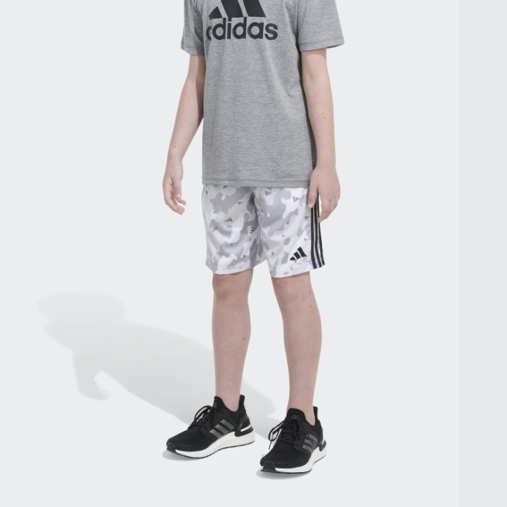 Pantalón Corto Adidas Camo Aop Blanco