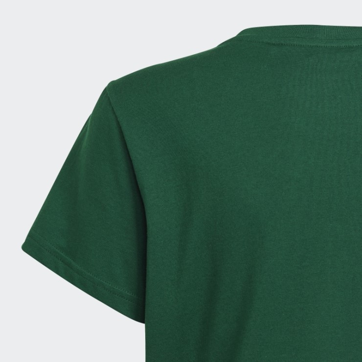 Moda Adidas Trefoil Camiseta Verde Oscuro